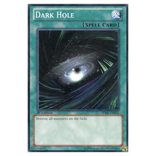 Yu-Gi-Oh! - Realm of the Sea Emperor Structure Deck - Dark Hole (Common) SDRE-EN031