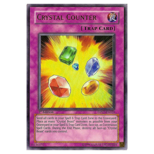 Yu-Gi-Oh! - Duelist Pack - Jesse Anderson - Counter Gem (Ultra Rare) DP07-EN024