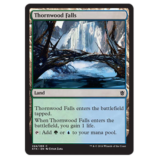 Magic the Gathering - Khans Of Tarkir - Thornwood Falls - (Foil) 244/269