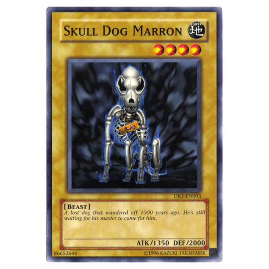 Yu-Gi-Oh! - Dark Revelation Volume 3 - Skull Dog Marron (Common) DR3-EN003