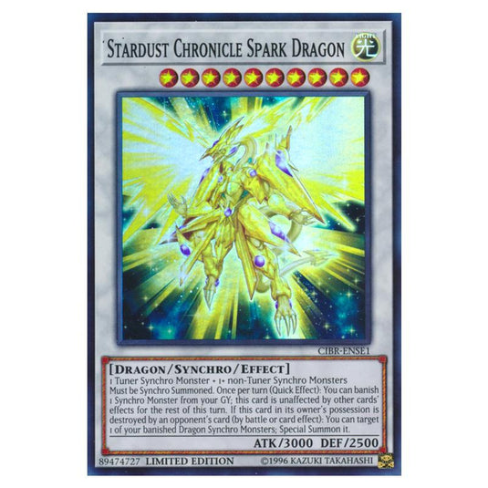 Yu-Gi-Oh! - Circuit Break Special Edition - Stardust Chronicle Spark Dragon (Super Rare) CIBR-ENSE1