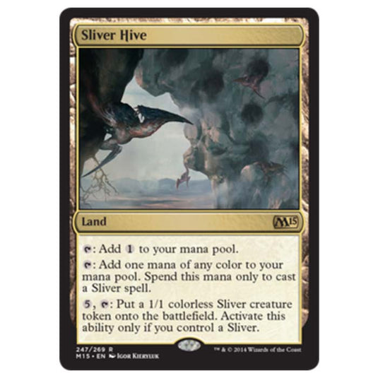 Magic the Gathering - M15 Core Set - Sliver Hive - 247/269