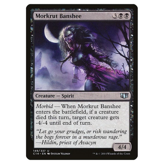 Magic The Gathering - Commander 2014 - Morkrut Banshee - 149