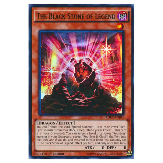 Yu-Gi-Oh! - Legendary Decks II - The Black Stone of Legend (Ultra Rare) LDK2-ENJ05