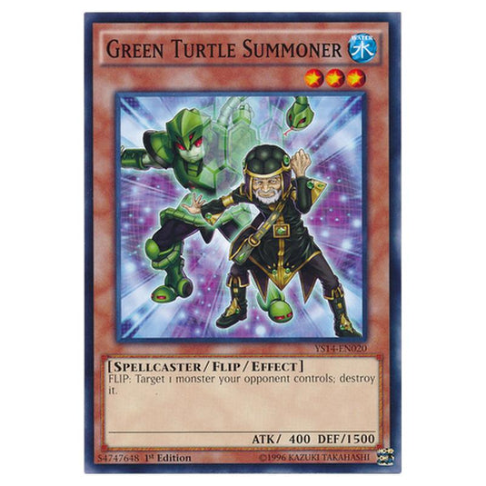 Yu-Gi-Oh! - Super Starter - Space-Time Showdown - Green Turtle Summoner (Common) YS14-EN020