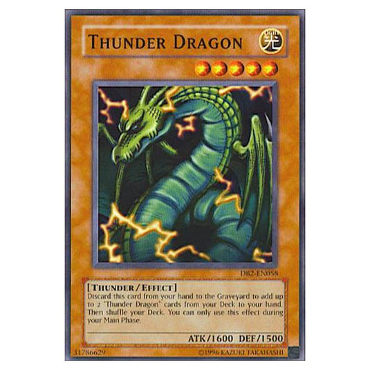 Yu-Gi-Oh! - Dark Beginning 2 - Thunder Dragon (Common) DB2-EN058
