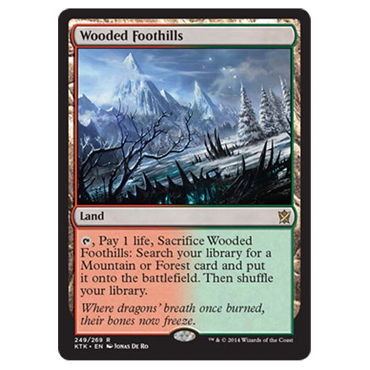 Magic the Gathering - Khans Of Tarkir - Wooded Foothills - 249/269
