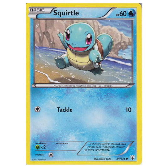 Pokemon - Black & White - Plasma Storm - Squirtle - 024/135