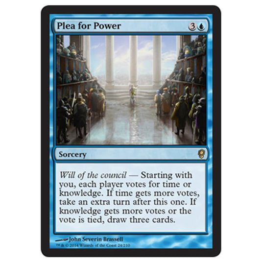 Magic the Gathering - Conspiracy - Plea for Power - 24/210