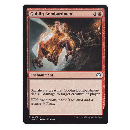 Magic the Gathering - Speed VS Cunning - Goblin Bombardment - 24/82