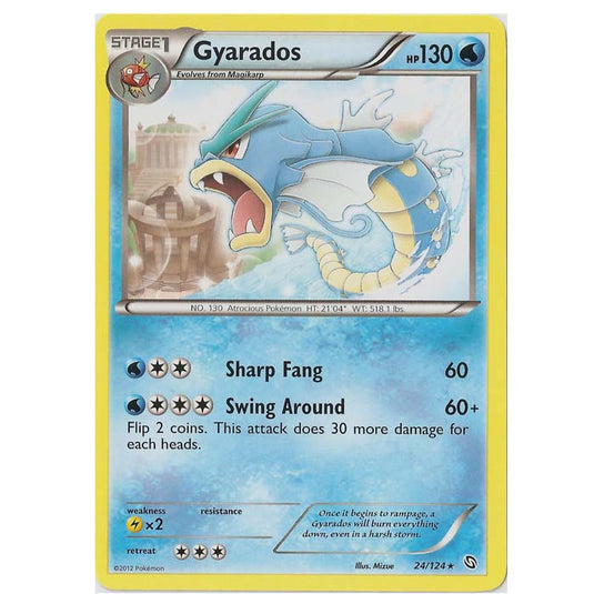 Pokemon - Black & White - Dragons Exalted - Gyarados - 24/124