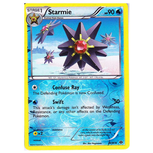 Pokemon - Black & White - Next Destinies - (Reverse Holo) Starmie 24/99