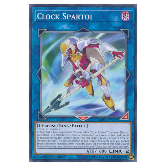 Yu-Gi-Oh! - 2019 Gold Sarcophagus Tin Mega Pack - Clock Spartoi (Common) MP19-EN185