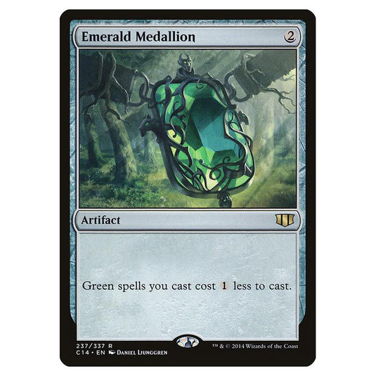Magic The Gathering - Commander 2014 - Emerald Medallion - 237