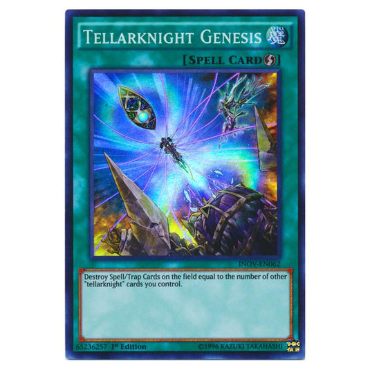 Yu-Gi-Oh! - Invasion - Vengeance - Tellarknight Genesis (Super Rare) INOV-EN062