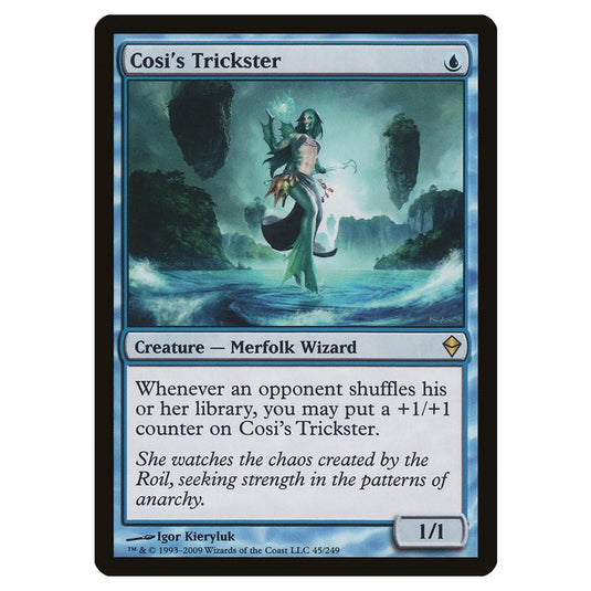 Magic The Gathering - Zendikar - Cosi's Trickster - 45/249