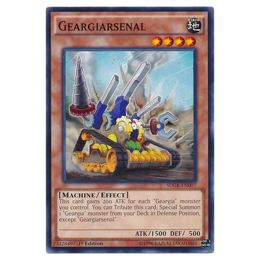 Yu-Gi-Oh! - Geargia Rampage Structure Deck - Geargiarsenal (Common) SD Yu-Gi-Oh! - Geargia Rampage Structure Deck - Geargiarsenal (Common) SD