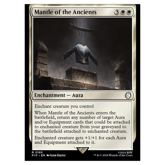 Magic The Gathering - Universes Beyond - Fallout - Mantle of the Ancients - 0165