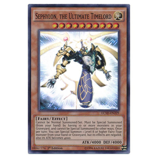 Yu-Gi-Oh! - Legendary Collection 5D's Mega Pack - Sephylon, the Ultimate Timelord (Super Rare) LC5D-EN229