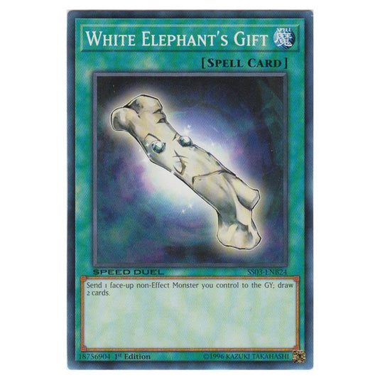 Yu-Gi-Oh! - Speed Duel Starter Decks - Ultimate Predators - White Elephant\'s Gift (Common) SS03-ENB24