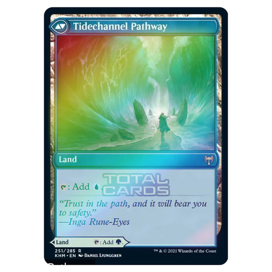 Magic The Gathering - Kaldheim - Barkchannel Pathway // Tidechannel Pathway - 251/285 (Foil)