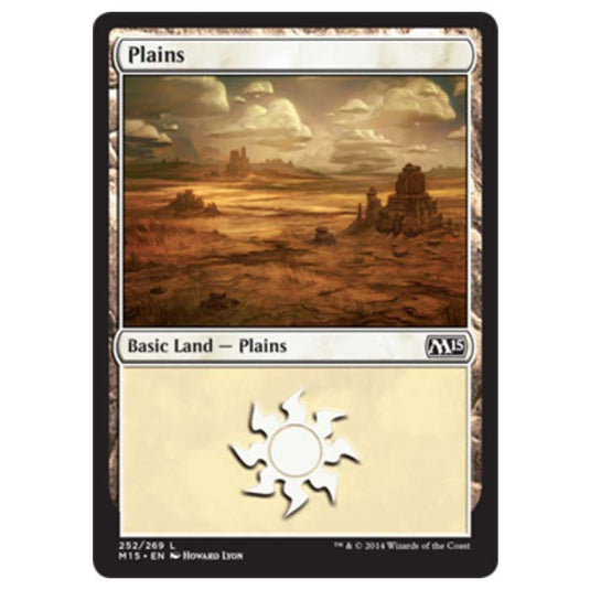 Magic the Gathering - M15 Core Set - Plains - 252/269