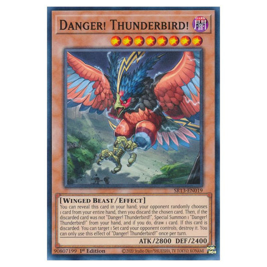 Yu-Gi-Oh! - Structure Deck - Dark World - Danger! Thunderbird! (Common) SR13-EN019