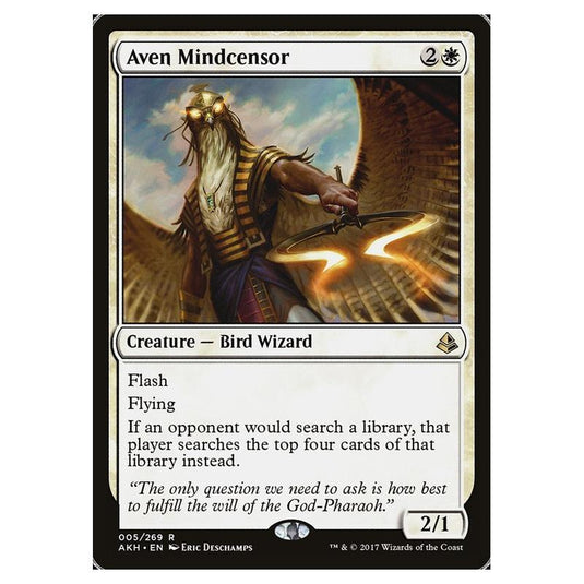 Magic the Gathering - Amonkhet - Aven Mindcensor - 5/269