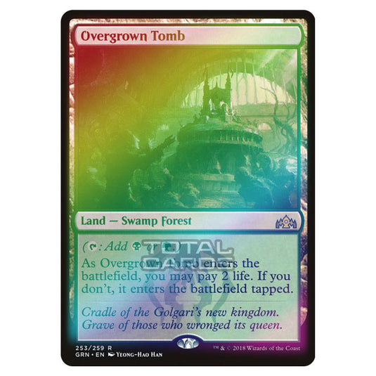 Magic The Gathering - Guilds of Ravnica - Overgrown Tomb (Foil) - 253/259
