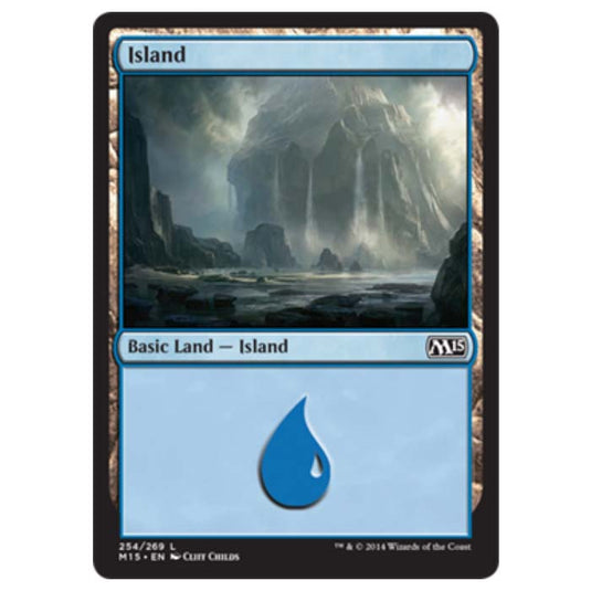 Magic the Gathering - M15 Core Set - Island - 254/269