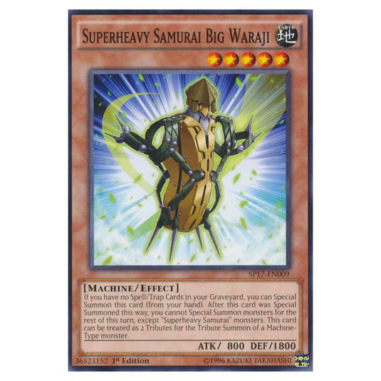 Yu-Gi-Oh! - Star Pack Battle Royal - Superheavy Samurai Big Waraji (Common) SP17-EN009