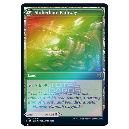 Magic The Gathering - Kaldheim - Darkbore Pathway // Slitherbore Pathway - 254/285 (Foil)