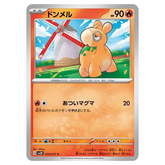 Pokemon - Clay Burst - Numel - 010/99