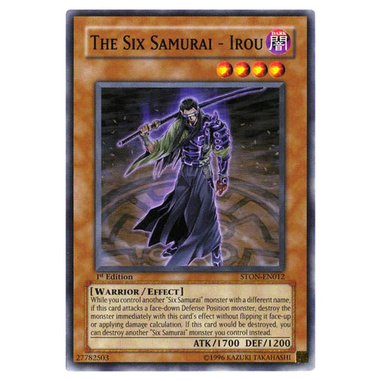 Yu-Gi-Oh! - Strike of Neos - The Six Samurai - Irou (Common) STON-EN012