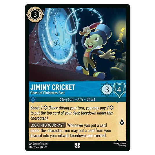 Lorcana - Winterspell - Jiminy Cricket - Ghost of Christmas Past (Uncommon) - 146/204