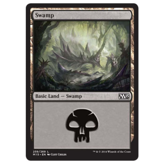 Magic the Gathering - M15 Core Set - Swamp - 259/269