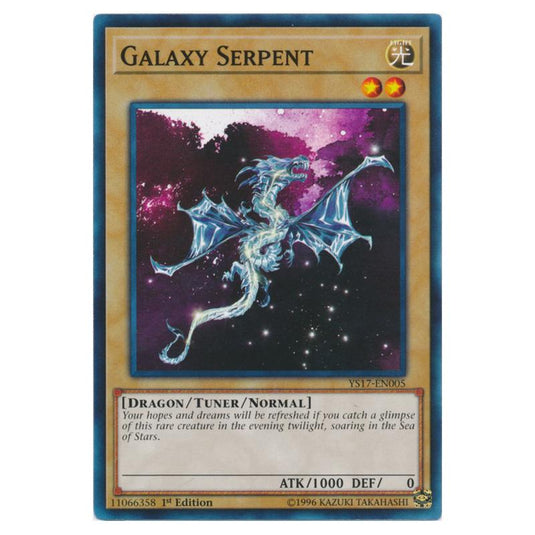 Yu-Gi-Oh! - Starter Deck - Link Strike - Galaxy Serpent (Common) YS17-EN005