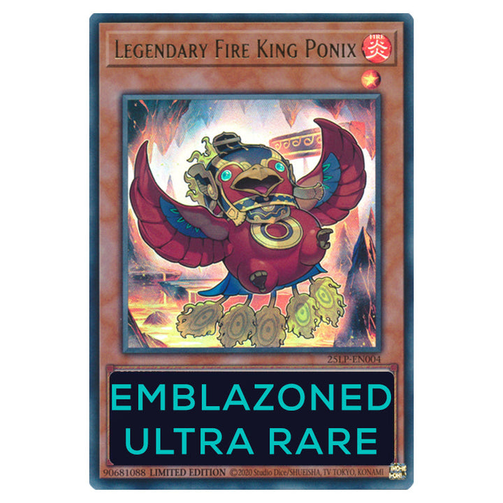 Yu-Gi-Oh! - World Championship 2025 - Limited Pack - Legendary Fire Ki