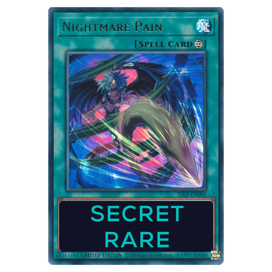 Nightmare Pain 25LP-EN005b card from the Yu-Gi-Oh! set World Championship 2025 - Limited Pack