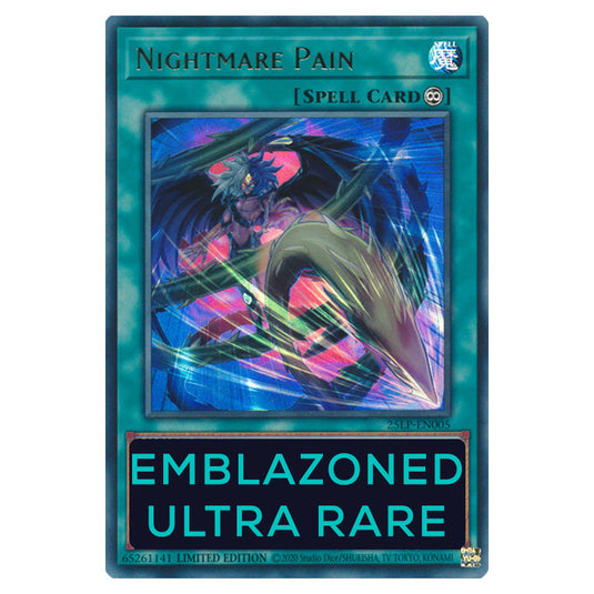 Nightmare Pain 25LP-EN005c card from the Yu-Gi-Oh! set World Championship 2025 - Limited Pack