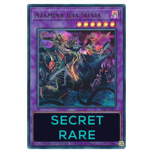 Azamina Ilia Silvia 25LP-EN010b card from the Yu-Gi-Oh! set World Championship 2025 - Limited Pack