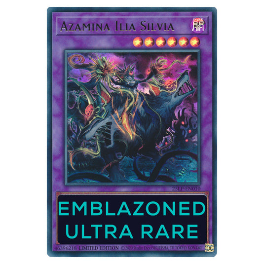 Azamina Ilia Silvia 25LP-EN010c card from the Yu-Gi-Oh! set World Championship 2025 - Limited Pack