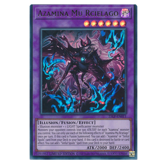 Azamina Mu Rcielago 25LP-EN011a card from the Yu-Gi-Oh! set World Championship 2025 - Limited Pack