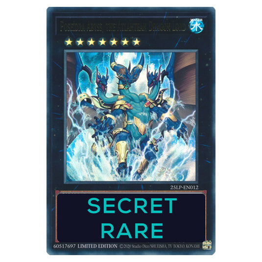 Poseidra Abyss, the Atlantean Dragon Lord 25LP-EN012b card from the Yu-Gi-Oh! set World Championship 2025 - Limited Pack