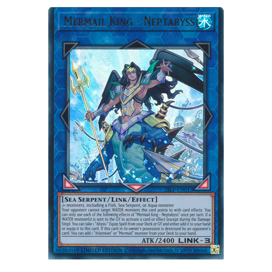 Mermail King - Neptabyss 25LP-EN013a card from the Yu-Gi-Oh! set World Championship 2025 - Limited Pack