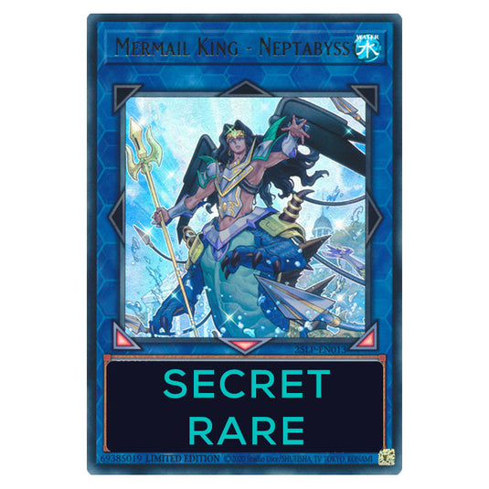 Mermail King - Neptabyss 25LP-EN013b card from the Yu-Gi-Oh! set World Championship 2025 - Limited Pack