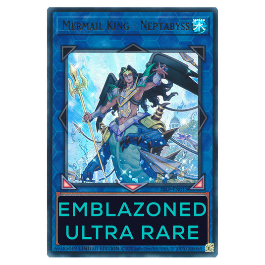Mermail King - Neptabyss 25LP-EN013c card from the Yu-Gi-Oh! set World Championship 2025 - Limited Pack