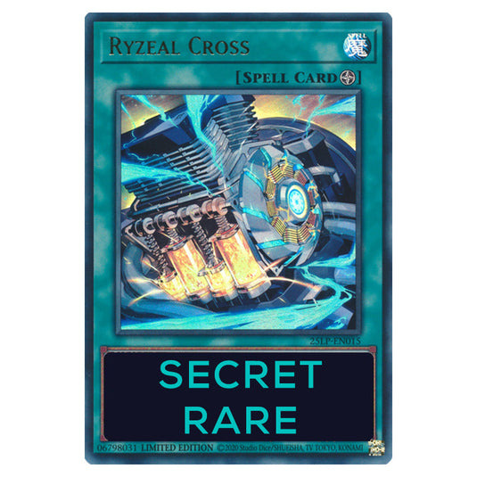 Ryzeal Cross 25LP-EN015b card from the Yu-Gi-Oh! set World Championship 2025 - Limited Pack