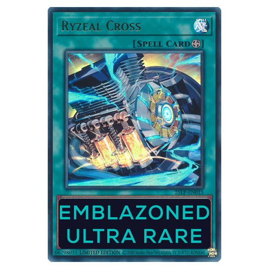 Ryzeal Cross 25LP-EN015c card from the Yu-Gi-Oh! set World Championship 2025 - Limited Pack
