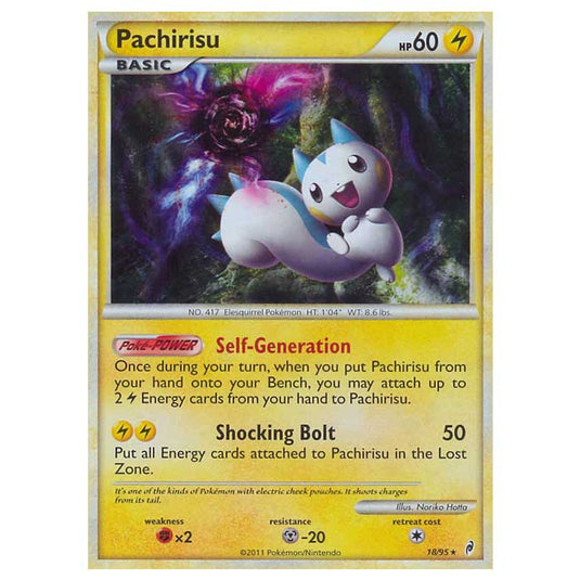 Pokemon - Call of Legends - Pachirisu 18/95